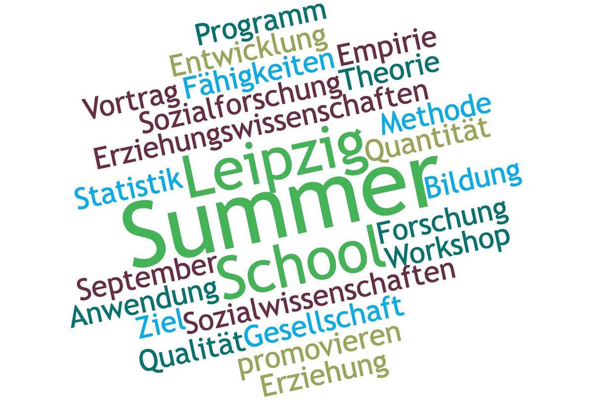 zur Vergrößerungsansicht des Bildes: Logo zur Leipzig Summer School 