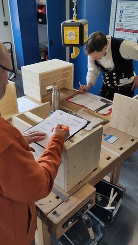 Teilnehmer:innen des WTH-Regionalwettbewerbs (Foto: VDI-GaraGe)